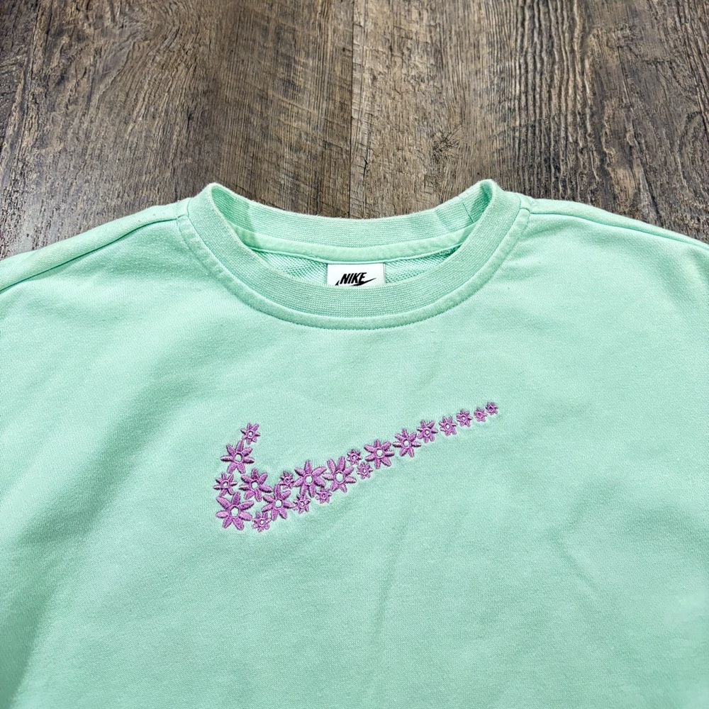 NIKE French Terry Girls Sweatshirt - Picture 4 of 6